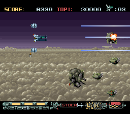 Phalanx - The Enforce Fighter A-144 (USA) (Beta) In game screenshot